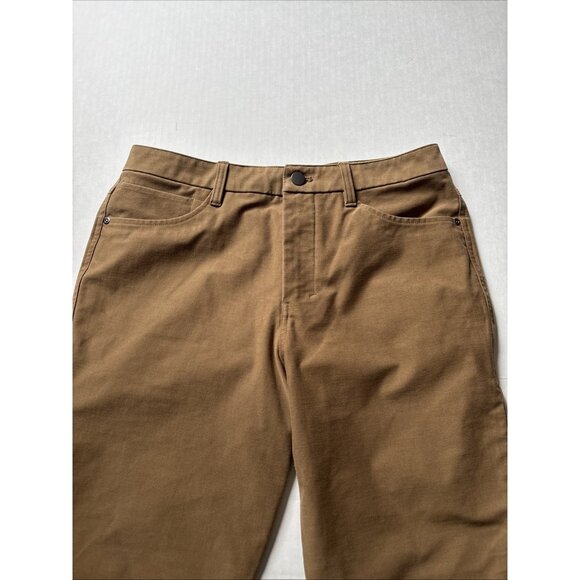 lululemon mens pants Tan Chino Size 32 X 28 - Picture 2 of 8